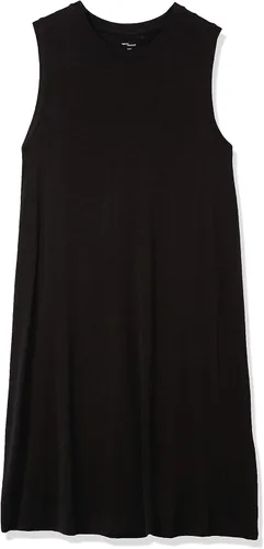 Miniatura 5 de Tienda Essentials - Vestido de jersey estilo swing sin mangas y de ajuste holgado para mujer (anteriormente de Daily Ritual)