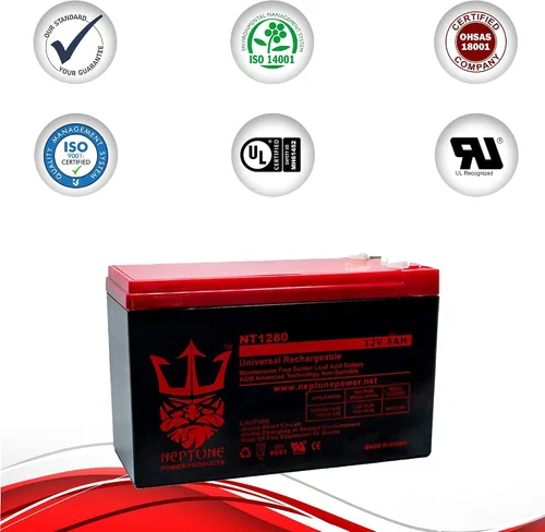 Miniatura 4 de Neptune - Maquinilla de afeitar de repuesto MX350/ZR350, versión 9-32+, batería de 12 V, 8 AH, paquete de 2