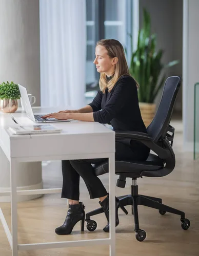 Miniatura 5 de Ruedas para silla de oficina solo para sillas IKEA Ruedas de goma suave para silla de computadora protegen tus suelos de madera mejor que