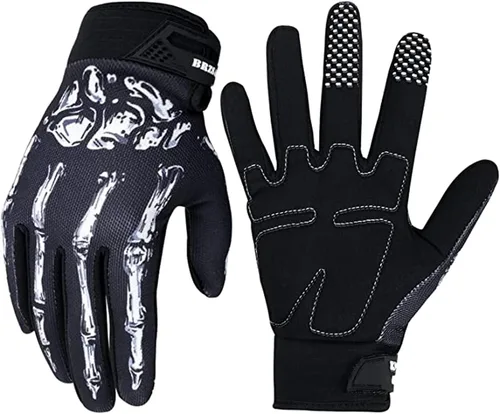 BRZSACR Guantes deportivos al aire libre guantes de ciclismo con pantalla táctil para motocicleta MTB hombres mujeres