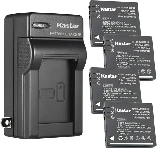 Miniatura 7 de Kastar Cargador de batería de pared AC para Panasonic CGA-S008 CGA-S008A, DMW-BCE10 DMW-BCE10E DMW-BCE10PP, VW-VBJ10 VW-VBJ10E-K VW-VBJ10PP1K