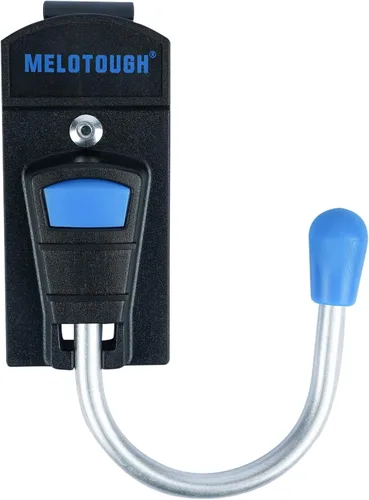 MELOTOUGH Funda para herramientas con gancho para cinturón de herramientas con clip de metal para cinturón de trabajo (azul)