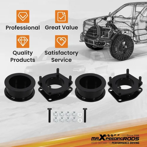 Miniatura 8 de maXpeedingrods Kit de elevación de 2 pulgadas para Jeep Grand Cherokee WK Commander XK 2006-2010, kit de separador de elevación de suspensión