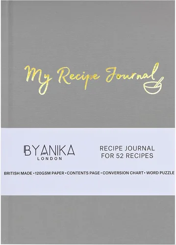 Miniatura 9 de Libro de recetas en blanco para escribir en tus propias recetas, diario de recetas personales de tapa dura, cuaderno de recetas My Family Cookbook