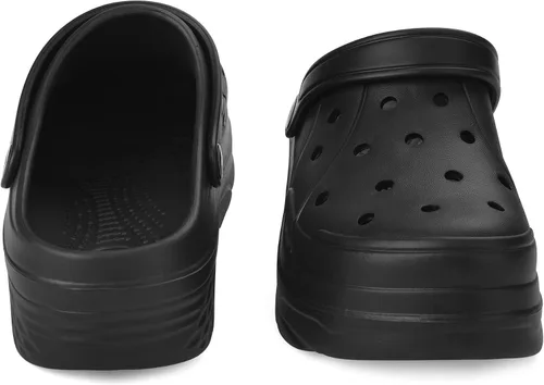 Miniatura 5 de VONMAY Zuecos de plataforma para mujer, zapatos de jardín con soporte para el arco, cómodas sandalias de meter para la playa