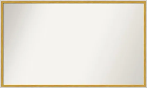 Miniatura 388 de Amanti Art Espejo de baño blanco para sobre el fregadero, 32 x 45 pulgadas, espejo de tocador rectangular blanco esbelto, marco de madera moderno