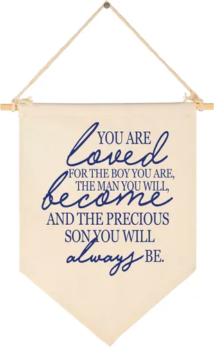 Miniatura 43 de Twinkle Twinkle Little Star - Bandera colgante de lona para pared, regalo para bebé, niños, guardería, habitación de niños, sala de juegos, pancarta