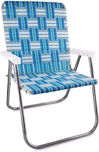 Miniatura 13 de Lawn Chair USA - Sillas de exterior para campamento, deportes y playa Lawn Chair USA - Sillas fabricadas con marcos de aluminio ligeros y cinchas