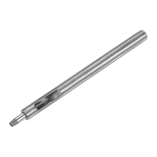 Miniatura 3 de HARFINGTON Perforadora de cuero de 0.098 in, recta, redonda, con ojales, remache a presión, fijador para cuero, artesanía, ropa, bolso, cortina