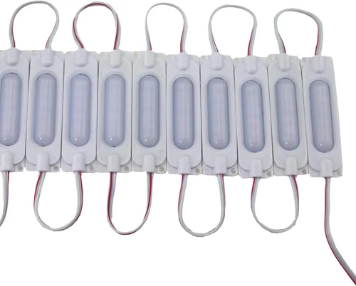 Miniatura 3 de 200 luces LED superbrillantes para módulos de 6 luces LED para letreros de letras 5050, impermeables, con cinta adhesiva en la parte trasera (azul)
