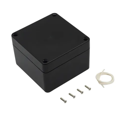 Miniatura 15 de LeMotech Caja de conexiones eléctricas de plástico ABS Caja de proyectos IP65 impermeable Caja de derivación universal para electrónicas Negro 2.48x