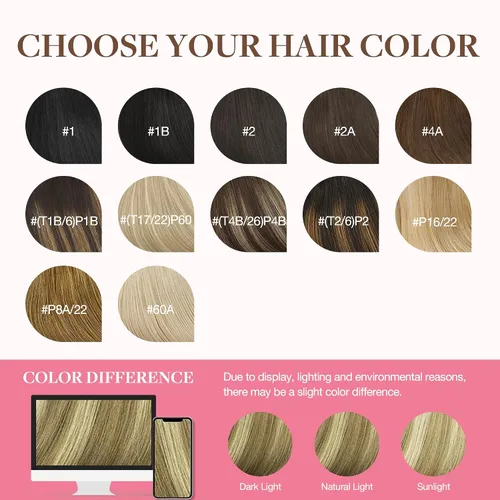 Miniatura 8 de GOO GOO Extensiones de cabello humano con alambre, 1 negro azabache natural de 12 pulgadas 70 g, extensiones de cabello invisibles con alambre