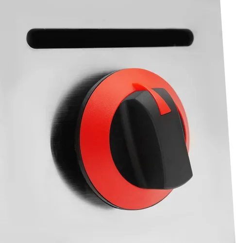 Miniatura 5 de Freidora de gas comercial de 22.19 cuartos de galón, freidora de acero inoxidable GLP con 12 estantes para perros calientes, llama ajustable