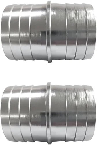 Miniatura 11 de Acoplador de empalme de púa de manguera de 1-1/4" a 1-1/2" pulgadas, accesorio de reparación, conector adaptador de aluminio para radiador