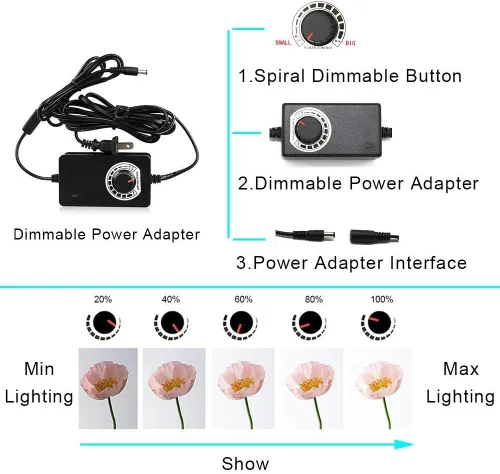 Miniatura 3 de Foto LED Caja de luz grande Fotografía Konseen Professional 47"x20"x55" Iluminación continua Flashery Video Studio Dimmable Cube Shooting Tients