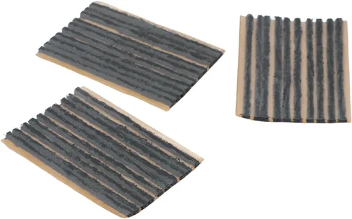 Miniatura 9 de Keenso Tiras de goma para reparación de neumáticos de coche, 100 unidades de 3.937 x 0.118 in, para reparación de pinchazos de neumáticos, sin