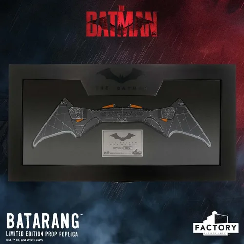 Miniatura 9 de Factory Entertainment La réplica de Batman Batarang Edición Limitada