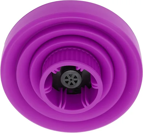 Miniatura 7 de Difusor de secador de pelo, universal plegable, portátil, ligero, plegable, morado