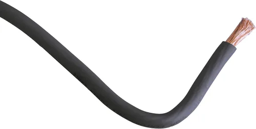 Miniatura 4 de Cable de alimentación RD True calibre 4 AWG CCA de 25 pies naranja y cable de batería de tacto suave de tierra negra de 25 pies, sistema estéreo