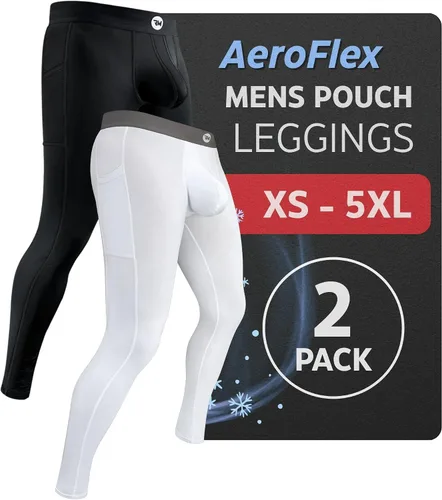 Miniatura 76 de Real Men ABCD Pouch - Pantalones de compresión para hombre, paquete de 1, 2 y 3, leggings para hombre, pantalones de yoga, medias, capa base