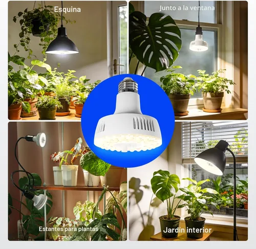 Miniatura 9 de Barrina Orbgrow OG11A - Bombillas de cultivo para plantas de interior, atenuación y sincronización integradas, 4000K 11W (equivalente a 100 W)