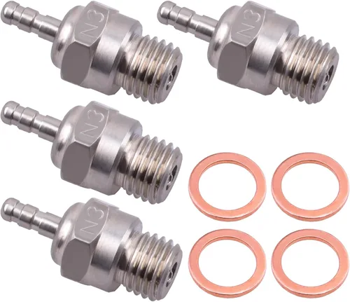 Miniatura 7 de 70117 Hot Glow Plug No.3 N3 Spark Nitro Engine Parts Reemplazan OS 8 para Traxxas HPI HSP Kyosho 1/8 1/10 RC Car Truck Buggy (paquete de 6)