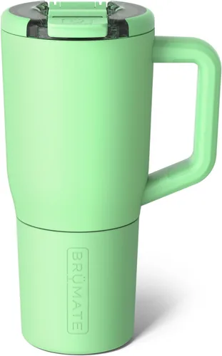 Miniatura 19 de BrüMate Müv – Taza de café térmica de 25 onzas, 100% a prueba de fugas, con asa y tapa, taza de café de acero inoxidable para viaje, taza de café