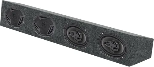 Rockville Paquete de audio para automóvil: (4) RV69.4A 6 x 9 pulgadas, 1000 W, 4 vías con clasificación CEA, altavoces para automóvil, RS6X9-4 de 4
