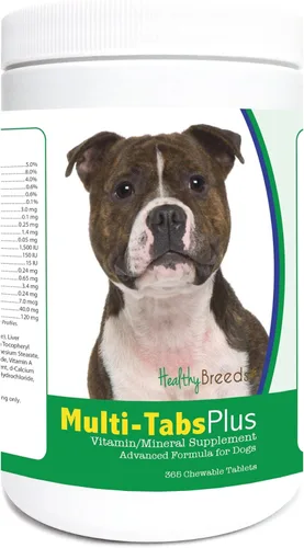 Miniatura 69 de Healthy Breeds American Staffordshire Terrier Multi-Tabs Plus tabletas masticables 180