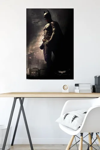 Miniatura 4 de Trends International DC Comics Movie - Póster de pared de Batman en las sombras, 22.375 x 34 pulgadas, versión premium sin marco