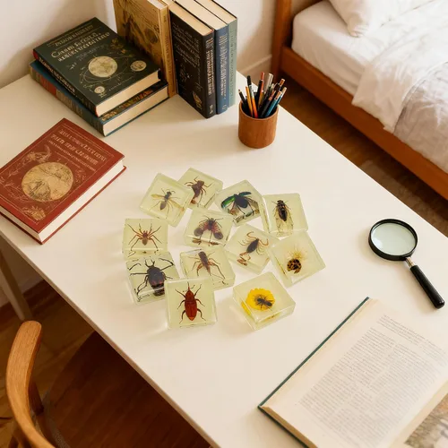 Miniatura 4 de Juego de muestras de insectos, colección de insectos, regalo educativo científico para niños de 3 a 8 a 12 años