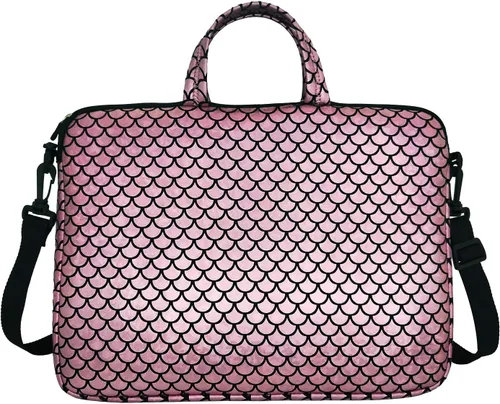 Miniatura 8 de 17.3 pulgadas portátil hombro bolsa de transporte caso manga para 17" 17.3 pulgadas HP DELL (azul)