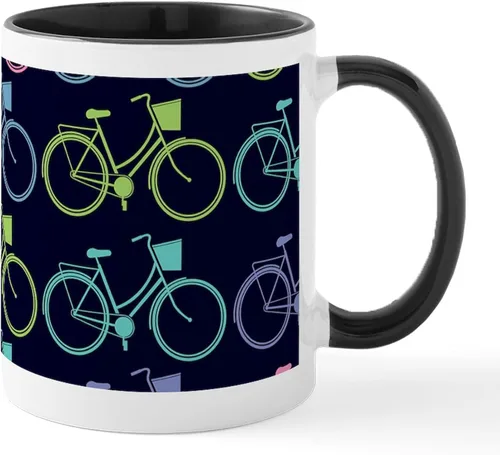 Miniatura 7 de CafePress Bicycle Bike Riding 11 Oz Ceramic Mug 11 oz (325 ml) Ceramic Coffee Mug