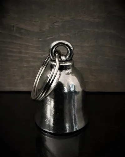 Miniatura 3 de Bravo Bells Campana de Yggdrasil del árbol de la vida celta – Accesorio de campana de motociclista o llavero para la buena suerte en la carretera