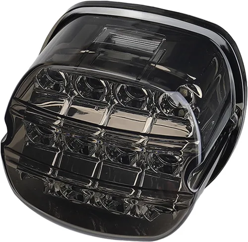 Miniatura 10 de Luz trasera LED roja parpadeante para motocicleta, mejora de luces traseras HD para Harley Dyna Road King Electra Glide Street Bob Touring, piezas