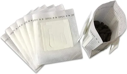 50 bolsas de papel de filtro de café portátil, bolsa de café colgante para goteo, bolsa de café desechable de una sola porción perfecta para viajes,