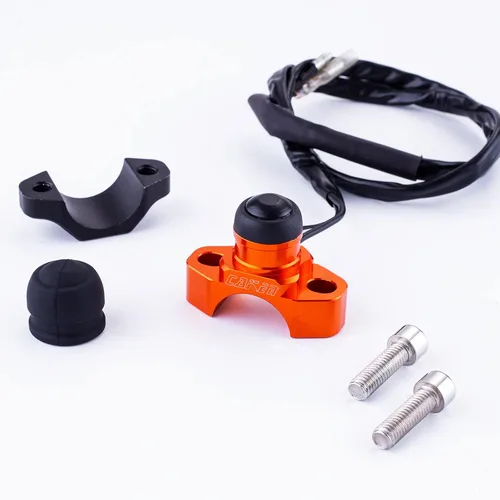 Miniatura 5 de CNC - Interruptor impermeable para motor de motocicleta ATV con botón de arranque, parada y apagado para motocicleta eléctrica, scooter, bicicleta