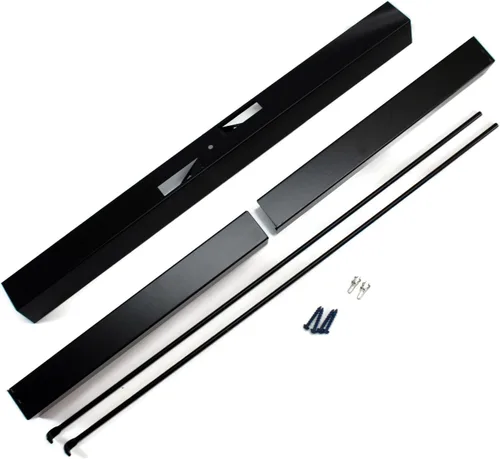 Miniatura 8 de Midwest Hearth Kit de barra y cenefa ajustable para pantallas de chispas de chimenea (bronce antiguo) fabricado en Estados Unidos