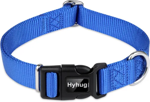 Miniatura 19 de Hyhug Pets - Collar clásico para perros de la colección regular de color sólido (S, negro)
