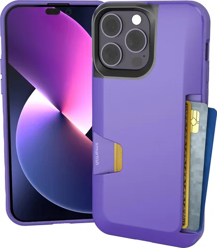 Miniatura 84 de Smartish - Funda tipo cartera para iPhone 11, diseño de cartera volumen 1 [delgada + protectora] con tarjetero - probada para caídas con ranura
