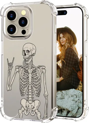 Miniatura 49 de Hungo Funda compatible con iPhone 15 Plus para mujer, diseño floral transparente, lindo, flor azul rosa Rosas Azules