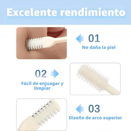 Miniatura 4 de Cortador de pelo nasal portátil, esencial de viaje para hombres y mujeres, herramientas de eliminación de vello de fosas nasales de doble cara