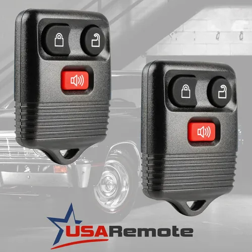 Miniatura 2 de Control remoto de entrada sin llave para automóvil para Ford, Lincoln, Mercury, Mazda con llave de encendido