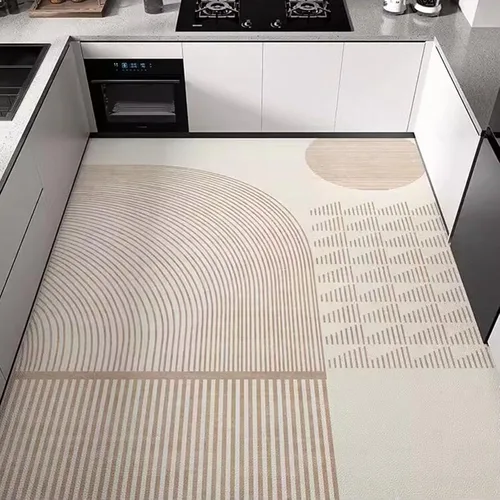 Miniatura 10 de Tapete de cocina, antideslizante, tapete de escritorio cómodo de pie, impermeable, antideslizante, alfombras de cocina absorbentes para cocina