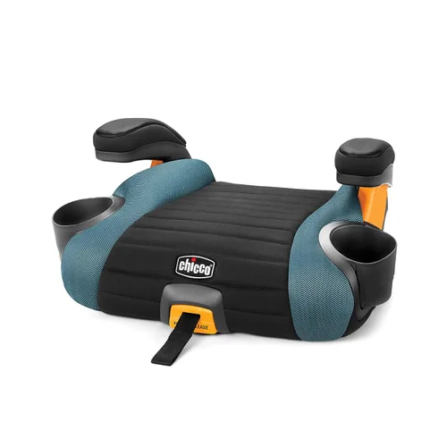 Miniatura 10 de Chicco GoFit ClearTex Plus Asiento Elevador para Automóvil sin Respaldo, Sistema de Anclaje LATCH, Liberación Rápida LATCH, Asiento Elevador Puesta