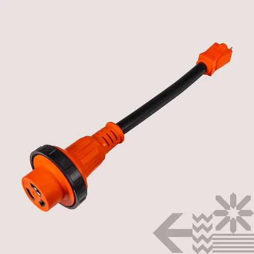 Miniatura 8 de True Mods Cable Adaptador de Potencia para RV de 30A a 15A 125V [NEMA L5-30R 3 Pin Hembra a 5-15P 3 Puntas Macho] [Bloqueo de Giro] [ETL]