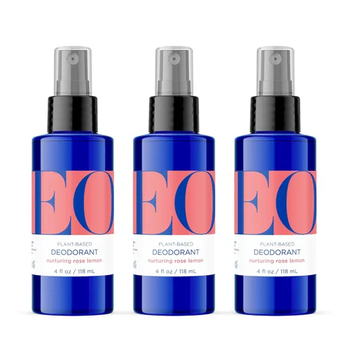 Miniatura 11 de EO Spray desodorante orgánico, 4 onzas (paquete de 3), lavanda francesa, a base de plantas orgánicas, extractos botánicos