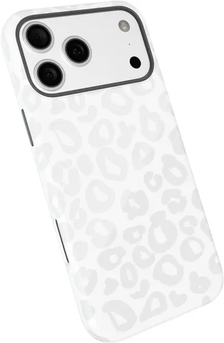 Miniatura 14 de LoeoeL para iPhone 11 Funda con Estampado de Guepardo, Funda de Teléfono con Patrón de Leopardo para Mujeres y Niñas, Funda de Plástico Duro delgada