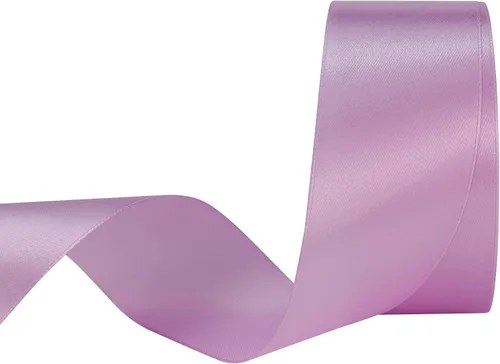 Miniatura 18 de Nsilu Cinta de satén de 25 yardas de 1-1/2 pulgadas de ancho adecuada para bodas, fiestas y cajas de regalo (rojo, 1-1/2 pulgadas)