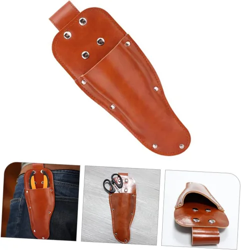 Miniatura 9 de FRCOLOR 3 unids Profesional Barber Scissor Holder Bag para Herramientas de Peluquería Salón Tijera Vaina Peines Cepillos Organizador